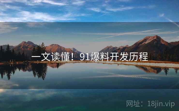 一文读懂！91爆料开发历程
