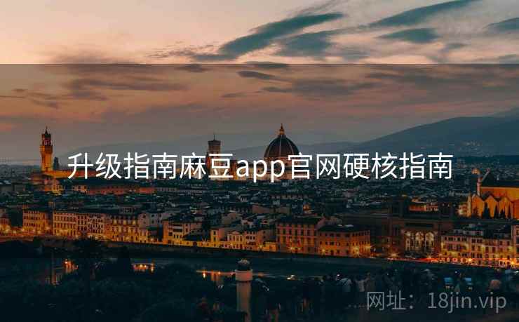 升级指南麻豆app官网硬核指南