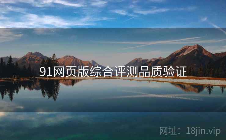 91网页版综合评测品质验证