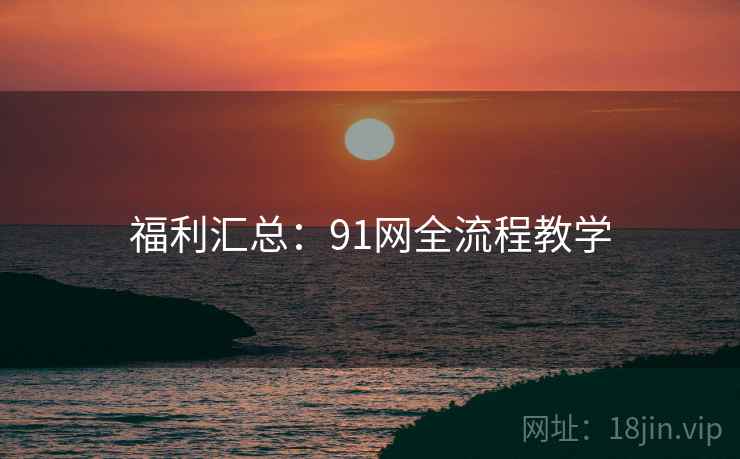 福利汇总：91网全流程教学