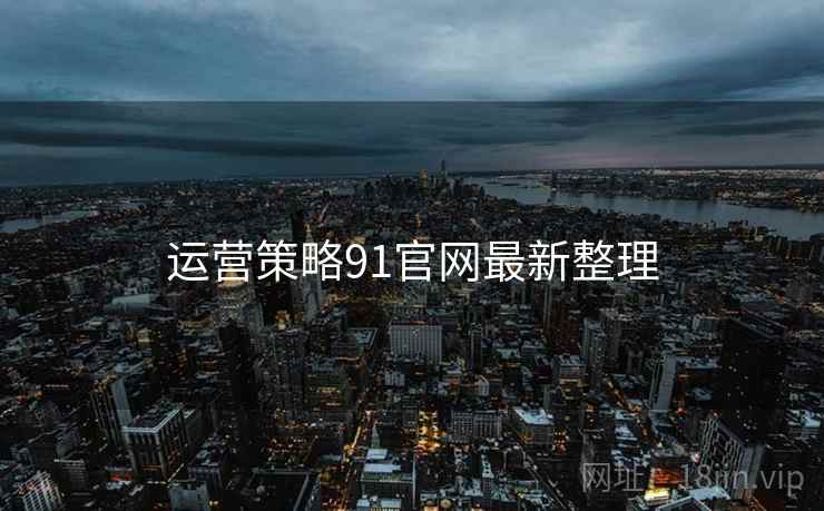 运营策略91官网最新整理