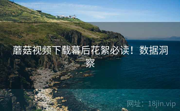蘑菇视频下载幕后花絮必读！数据洞察